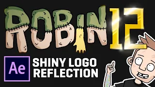 AFTER EFFECTS: Shiny reflection on logo Tutorial (CC Light Sweep)