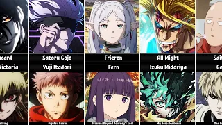 Mentors of Anime Characters