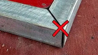 The secret of welders making 90 degree angles||more material efficient