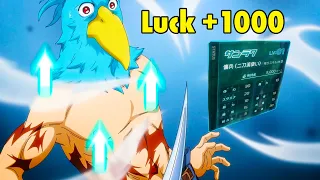 He Maxes Out His Luck Stats And Unlocks Secret Quest To Become Overpowered - Anime Recap