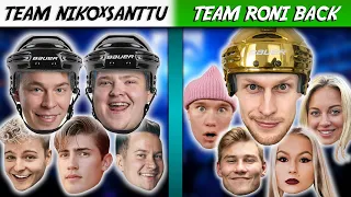 Niko ja Santtu vs. Roni Back (JÄÄKIEKKOMATSI)