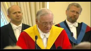 Neil Armstrong's honorary degree acceptance speech