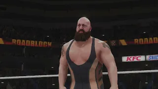 WWE 2K18 PS5: PPV ROADBLOCK- Triple H VS Big Show
