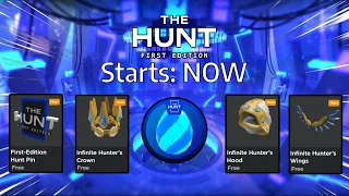 NEW ROBLOX "THE HUNT" EVENT ITEMS RELEASED NOW!