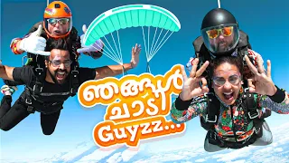 Our Crazy Experience At Skydive Dubai | Pearle Maaney | Srinish Aravind |
