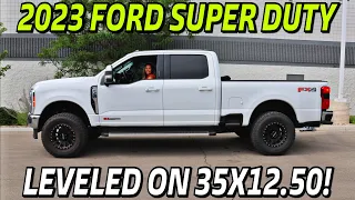 Check Out This 2023 Ford F350 With 35X12.15 Toyo Open Country AT3 And 2.5" ReadyLift Level!