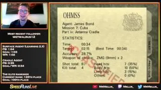 Cradle Agent 0:34 (Tied WR) + Speech