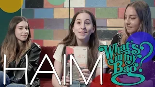 HAIM - What's in My Bag?