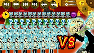 Stick War Legacy HACK - MOD NEW 99999 HEAD AVATAR ITEMS UNDEAD GRIFFON VS FINAL BOSS TITAN