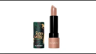 Almay Cream Lip Vibes Lipstick 250 Sleep Later | Lipstick Unboxing & Swatches