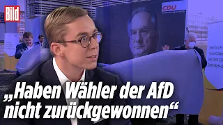 Philipp Amthor reagiert auf Wahlniederlage der CDU | Viertel nach Acht