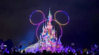 Disney D-Light Drone Show (Updated Version) 2023 | Disneyland Paris