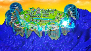A Living TSUNAMI Overwhelms our Fortress City! - Creeper World 4 Gameplay