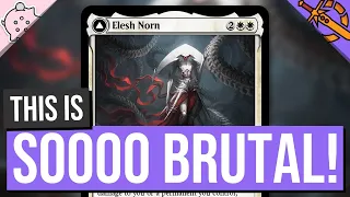 This is Soooo Brutal! | Elesh Norn // The Argent Etchings | March of the Machine Spoilers | MTG