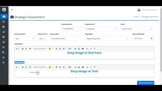 How to  post Strategic Assessments