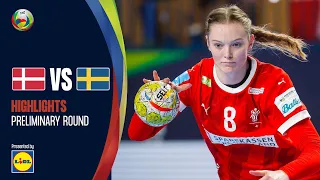 Denmark snatch Scandinavian derby | Denmark vs Sweden | Highlights | PR | Women's EHF EURO 2022