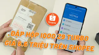 Đập Hộp iQoo Z9 Turbo Giá 6600K Trên Shopee - Snapdragon 8s Gen3, Màn 1.5K 144Hz, Pin 6.000mAh!