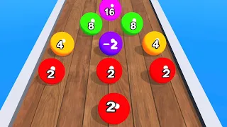 2048 Colors Ball Run 💸🎱❤️MAX LEVELS!! All Levels Gameplay Walkthrough Android, iOS NEW UPDATE