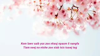 Xav Ua Kom Txiv Neej Nyiam - NpaujKub Xyooj (lyrics)