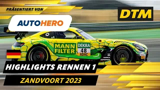 DTM Zandvoort 2023: Highlights Rennen 1 präsentiert von Autohero | Maro Engels siegt im Mercedes GT3