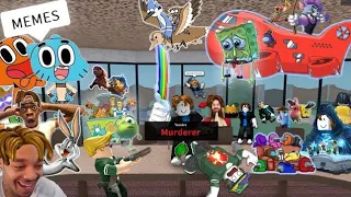 ROBLOX Murder Mystery 2 Funny Moments (MEMES) _1