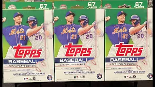 Truly Unbelievable!! 🔥🔥  2022 Topps Update Baseball 3 Hanger Box Break. Must watch and see.
