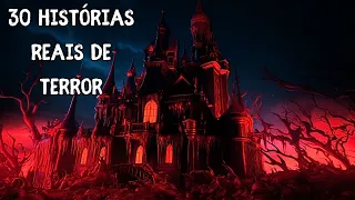 30 Histórias Assustadoras Reais de Terror - Compilado Julho ao Som de Chuva