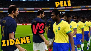 Zidane vs Pele, who is Better? eFootball Gameplay
