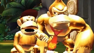 Donkey Kong Country Returns 3D - Walkthrough Part 1 - World 1 Jungle