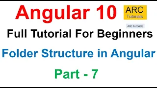 Angular 10 Tutorial #7 - Folder Structure of Angular Apps | Angular 10 Tutorial For Beginners