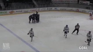 Quinn Hughes 1G 2A vs Finland | Feb 8 2017 | U18 5 Nations