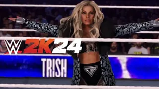 WWE 2K24 FIRST LOOK AT GAMEPLAY: Women's Entrances, Signatures, Finishers & SUPER FINISHERS #WWE2K24