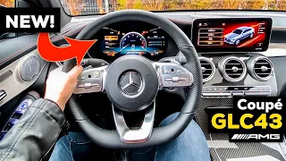 2020 MERCEDES GLC 43 AMG Coupé NEW Facelift FULL Interior Review BETTER Than BMW X3?! MBUX