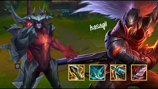 Trung bình 1 con Yasuo ở rank Sắt |  Yasuo  VS  Aatrox mid  |