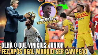 🚨EITA! OLHA A PROVOCAÇÃO DE VINICIUS JUNIOR COM O BARCELONA!!!