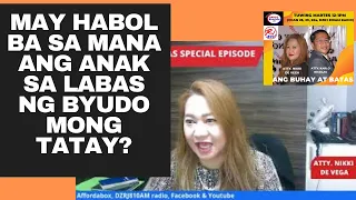 MAY HABOL BA SA MANA ANG ANAK SA LABAS NG BYUDO MONG TATAY?