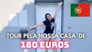 PORTUGAL | Tour pela nossa casa de 180 euros 🇵🇹 #Tour #tourpelacasanova #casaemportugal #portugal