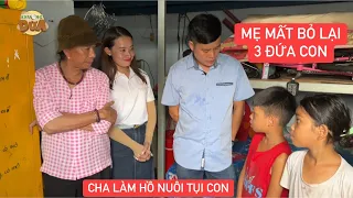 Bảo Chung, Khương Dừa xót xa cảnh mẹ mất, cha làm hồ nuôi ba con nhỏ trong nhà trọ ổ chuột