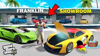 Franklin Car Showroom In GTA 5...!! Shinchan | Tamil Games |
