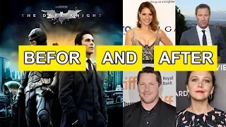 The Dark Knight - Before and After - Actors Real Names - 2008 to 2017 - Then and Now