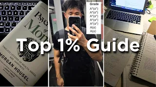 How to ACTUALLY become a top 1% student (no bulls**t)