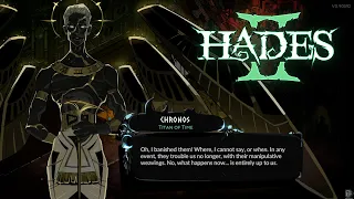 Chronos talks about the Fates | Hades 2