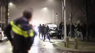Over 150 arrested in third night of Dutch anti-curfew riots