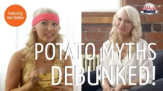 POTATO MYTHS and Low Carb Diet Debunked | Dietitians Eat French Fries | Feat. Diet Debbie