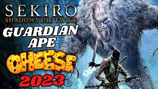 HOW to Beat the Guardian Ape SEKIRO - CHEESE the Guardian Ape in SEKIRO (UPDATED 2023) 😮