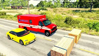Car Vs Car Accident Beamng Drive   Beamng Drive High Speed Crashes -  Beamng.Drive