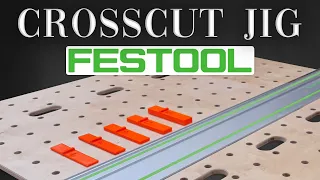 CHEAP Full Sheet MFT Cross Cut Jig - PERFECT 90° cuts - UNDER £60 Excluding Festool Rail