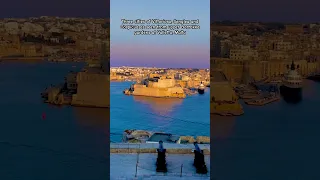 Three cities of Malta - Vittoriosa, Senglea and Cospicua.     #shorts #youtubeshorts #trending
