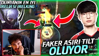 Naru - DÜNYANIN EN İYİ IRELIA'SI ''IRELKING''İN FAKER'I PARAMPARÇA ETTİĞİ MAÇI İZLİYOR!! @NaruLoL