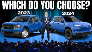 Comparing Ford's New 2024 Maverick vs The 2023 Maverick! | Which one is better?